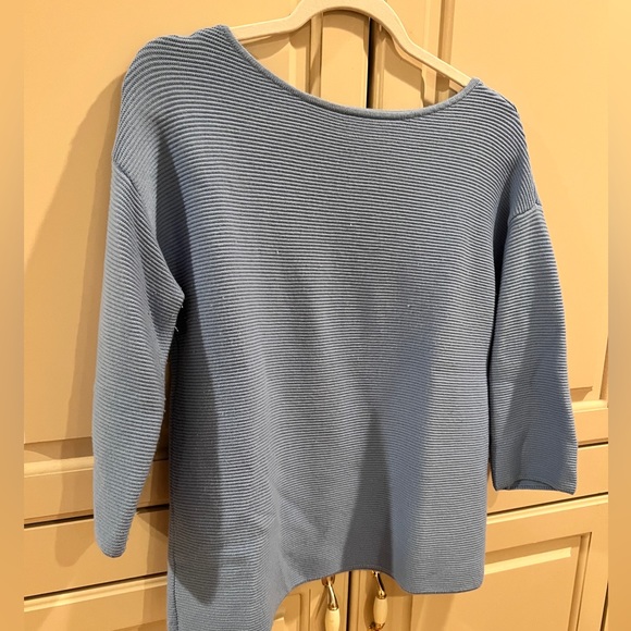 Chicos Blue Sweater - Picture 2 of 5